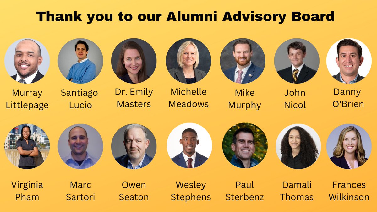 Throughout the day, we'll be thanking every person that makes a gift to support our Day of Giving.  We start with our Alumni Advisory Board. We appreciate all they do to support the mission and vision of our program. Thank You!
igniter.vcu.edu/o/virginia-com…
#CSLnetwork