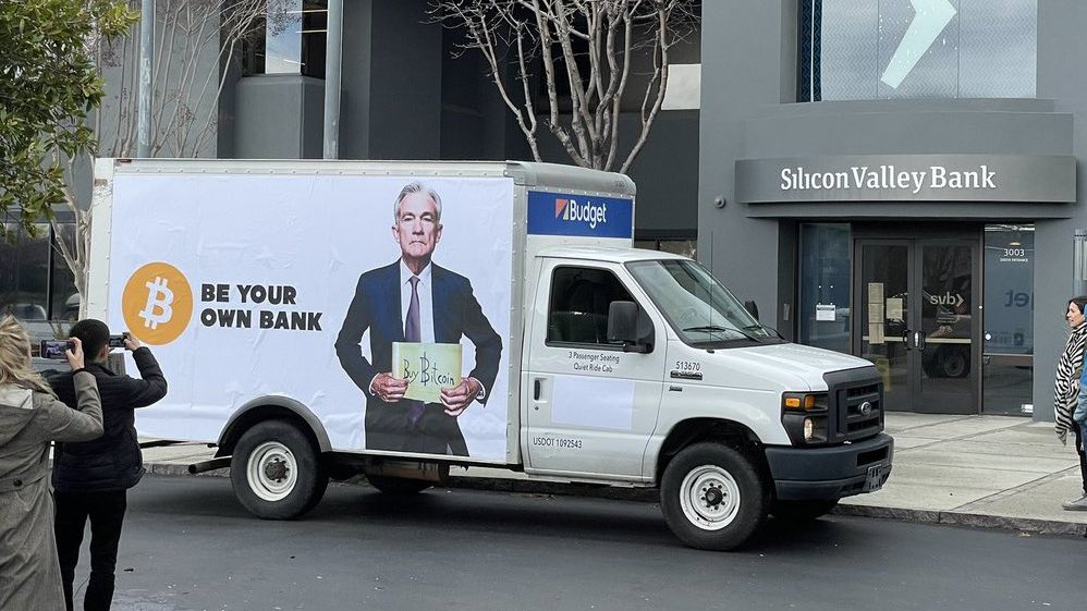 Be your own bank 
 - Jerome Powell 😂