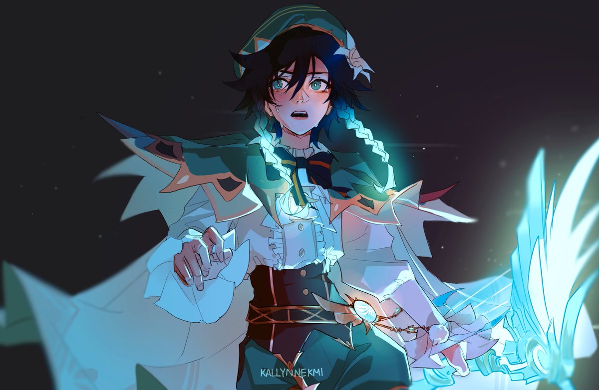 "The true feelings of the prodigal son" #原神 #GenshinImpact #ウェンティ #Venti