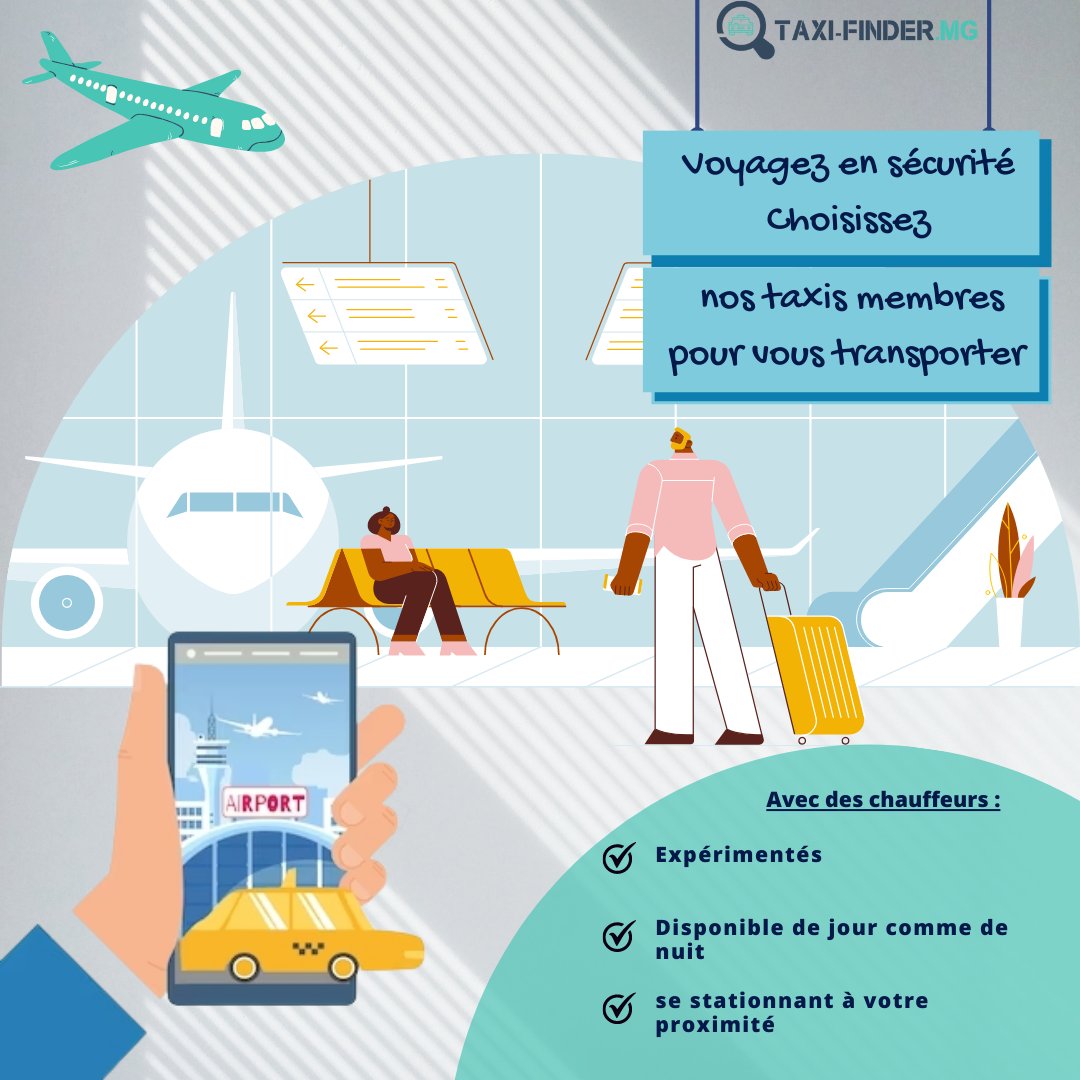 FinderTaxi's tweet photo. Besoin d'un taxi disponible à votre proximité? 
💡Notre application https://t.co/kwIdFBlILS est là pour vous aider à trouver des chauffeurs de confiance disponible 24j/24 , 7j/7 😉🤙

#transport #voyage #taxifinder #madagascar https://t.co/BkaABGonVt