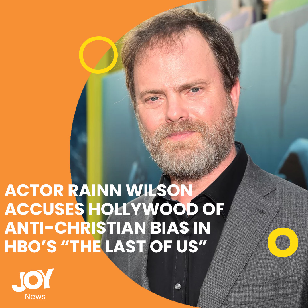 Actor Rainn Wilson has accused Hollywood of anti-Christian bias in response to the character of David, a pastor who becomes a villain in the apocalyptic HBO show 