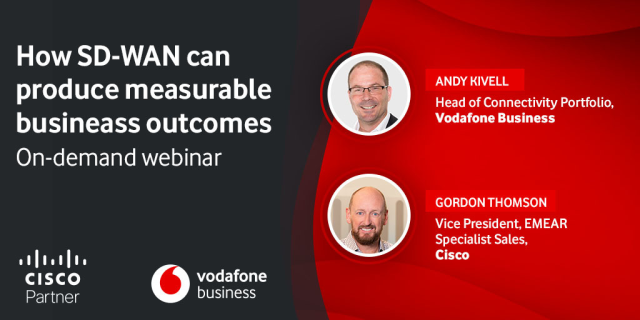 michaelbaines74's tweet photo. .@VodafoneBiz is working with @Cisco to bring the best out of #SDWAN. Learn more about what it can do for your business from our on-demand webinar: https://t.co/4vOqtYU5Ax https://t.co/wHXWJVFOGE