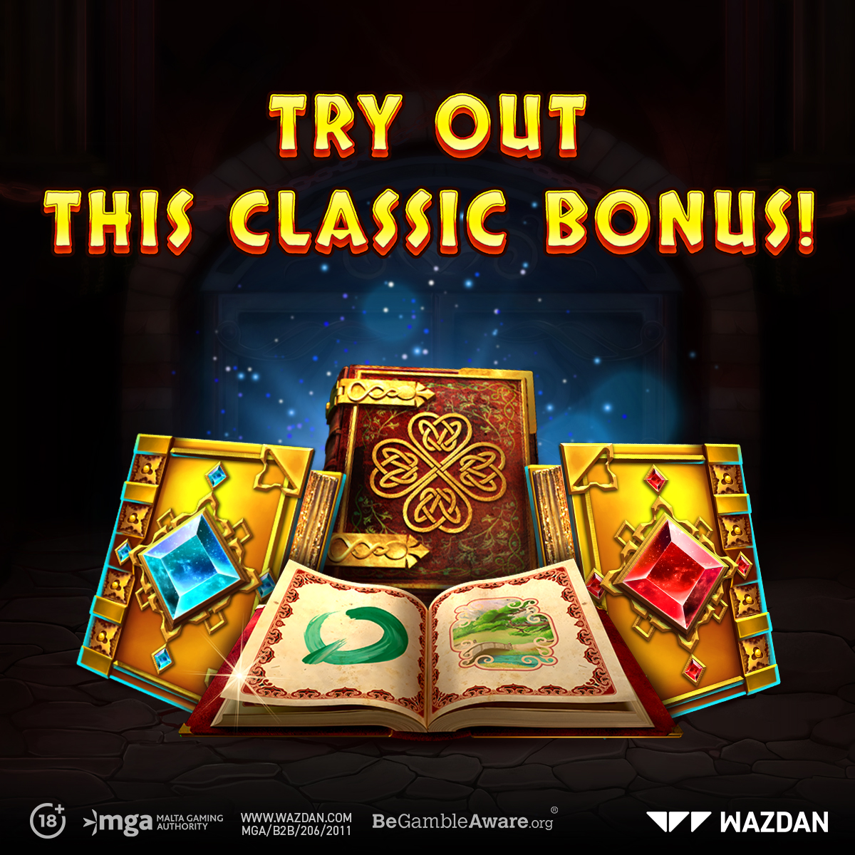 WazdanGames's tweet photo. Try out some of our high-quality slots that include the win-promoting Book Bonus and be ready for tomorrow’s premiere of Hot Slot™: Great Book of Magic!
Who said reading is boring? 🔥
#Wazdan #iGaming #BookBonus https://t.co/xjxsj1sh72