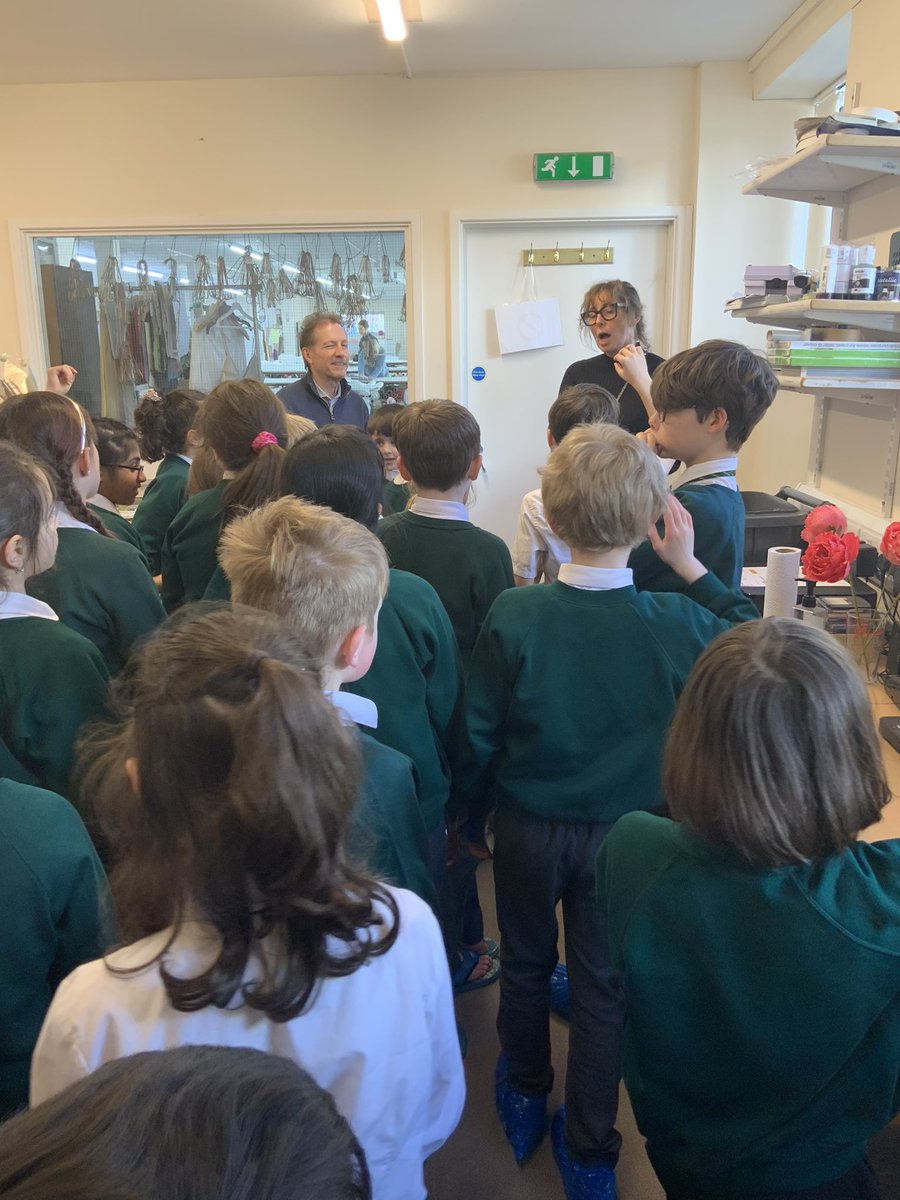 NorthTown4PC's tweet photo. Thank you @SassiHolford  for such a lovely tour of your workshop yesterday. What a great experience! 🪡 👗 https://t.co/zD98KhO5gK