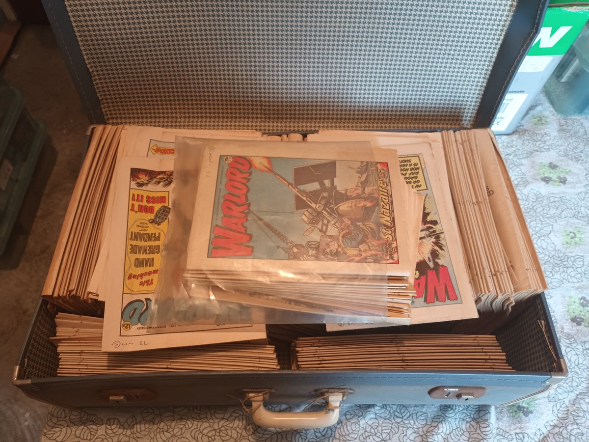 on Twitter "The suitcase of comics in the attic find is a