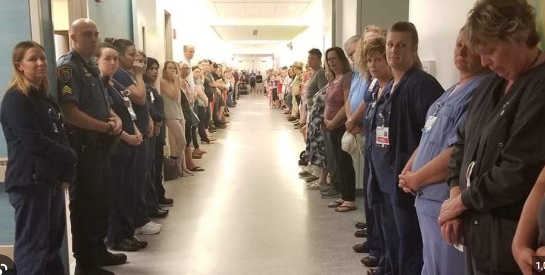 Oren Gottfried, MD on Twitter "Many hospitals do an "honor walk" were