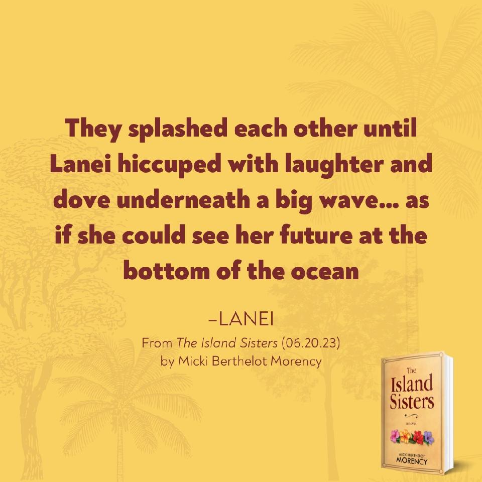Like all besties, they fight, they play, they laugh, they cry, they love... Always!🌺🌺🌺🌺
#1linewed
 #islandwomen #readcaribbean #culture #diversebooks #womenfriendship #wocauthors  #womenempowerment #blackstories #sisterhood #debutnovel  #theislandsisters