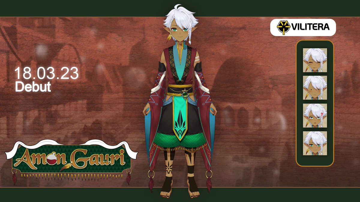 vilitera's tweet photo. Siapa yang udah gak sabar pengen tau amon itu cwk atau cwk?

Amon Gauri akan menjadi petualang kedua di Gen 3 yang akan debut stream nanti 18 Maret 2023 jam 19:30 WIB di youtube https://t.co/u1yOrKNXXC

#vtuber #vtuberID #VtuberEN #Anime #Debur #VtuberUprising https://t.co/pWaDtMD5CU