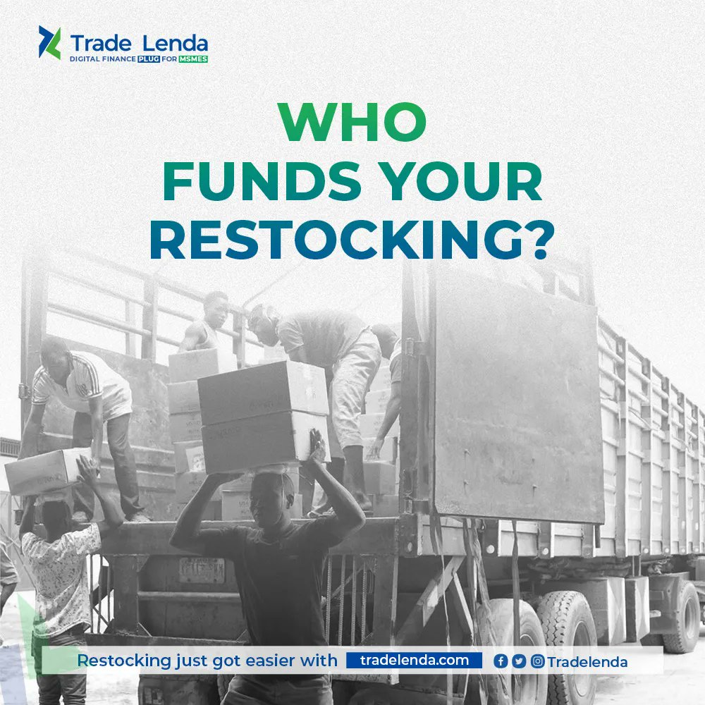 TradeLenda's tweet photo. Having issues with LPO funding?
Trade Lenda is here to put you at ease!
Visit Us today to know more (Link in bioππ)
#tradelenda #financeplug #fintech #funding #msmefinance #LPO #restocking #smallbusiness #wholesales #warehouses #TrendingNow https://t.co/eBlwP28WGj