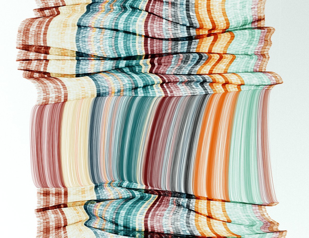 wage_du's tweet photo. This is 2fold #18 collected by @aethersovereign
A combination of Gap in the middle with Folds on the sides gives this superstretched effect that I love
Thanks, Aether!
#genart #creativecoding #2fold https://t.co/PT9sdUcAR6