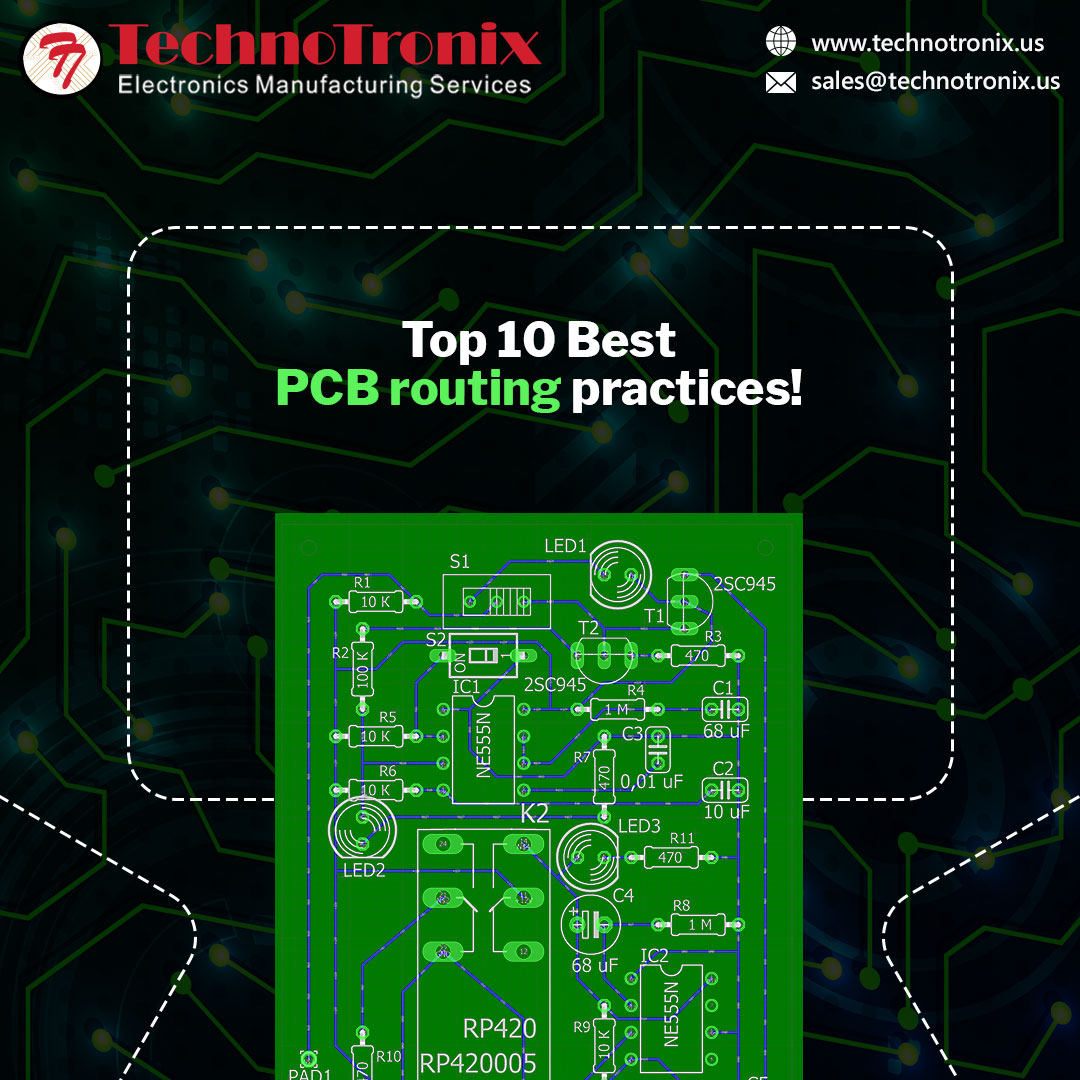 ElectronicMfg's tweet image. Top 10 Best PCB routing practices! 

buff.ly/3ZO1lMC 

#PCB #PCBRouting #PrintedCircuitBoard #PCBManufacturing #PCBDesign