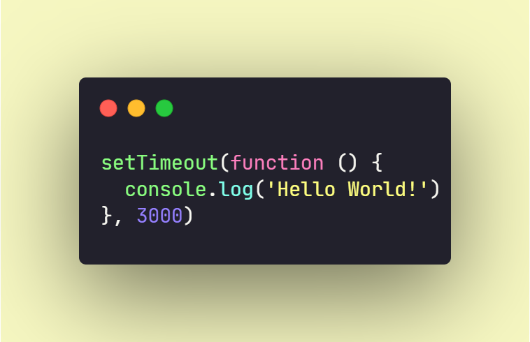 The “setTimeout()” method in JavaScript is an important concept to ...