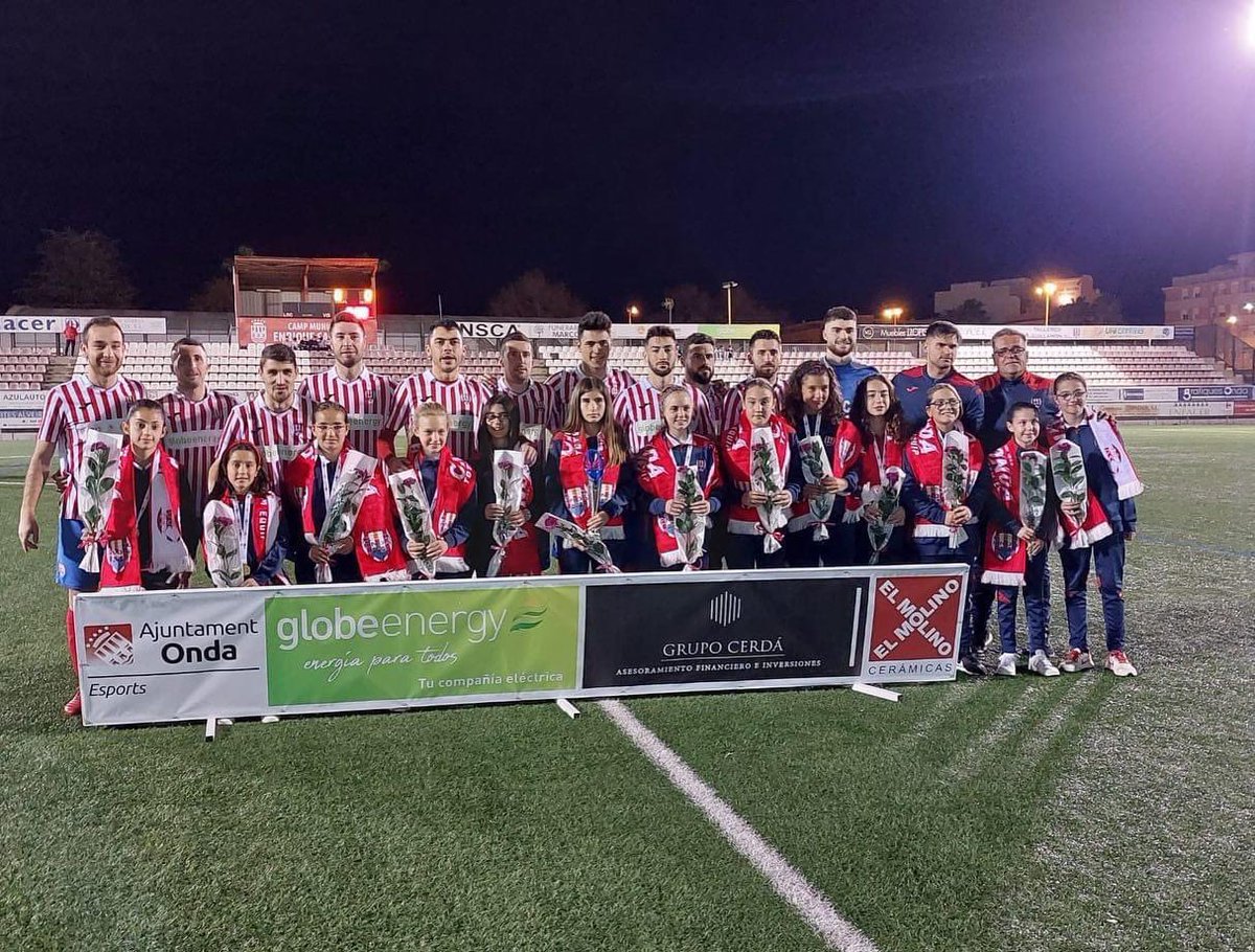 OndaCd's tweet photo. ⚒️ VICTORIA DE NUESTRO PRIMER EQUIPO⚒️

✅Nuestro primer equipo logró los 3 puntos en un partido donde el @CFnoujoveCS lo puso tremendamente complicado.

4️⃣ VICTORIA CONSECUTIVA 👏

💪⚽️✈️

#totsunitsfemequip #cdonda https://t.co/OeWP9tCdEF