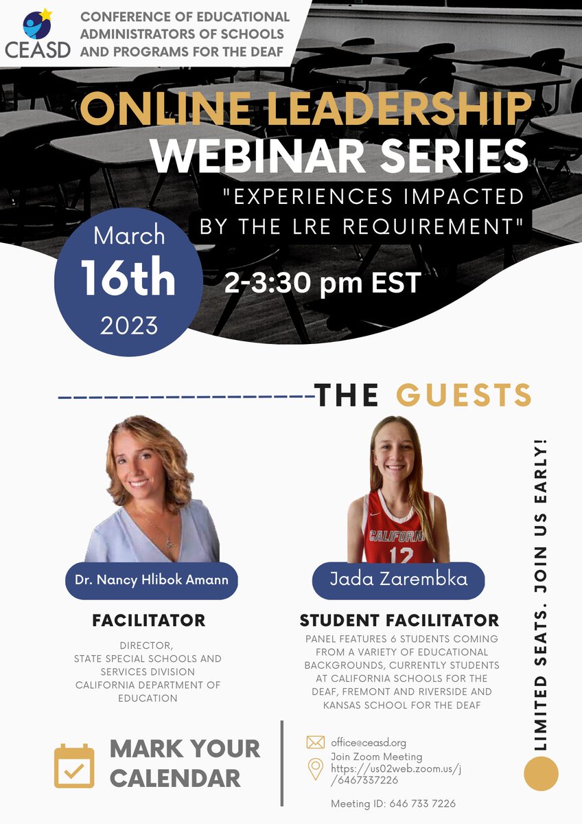 Join us tomorrow for this wonderful LRE panel!