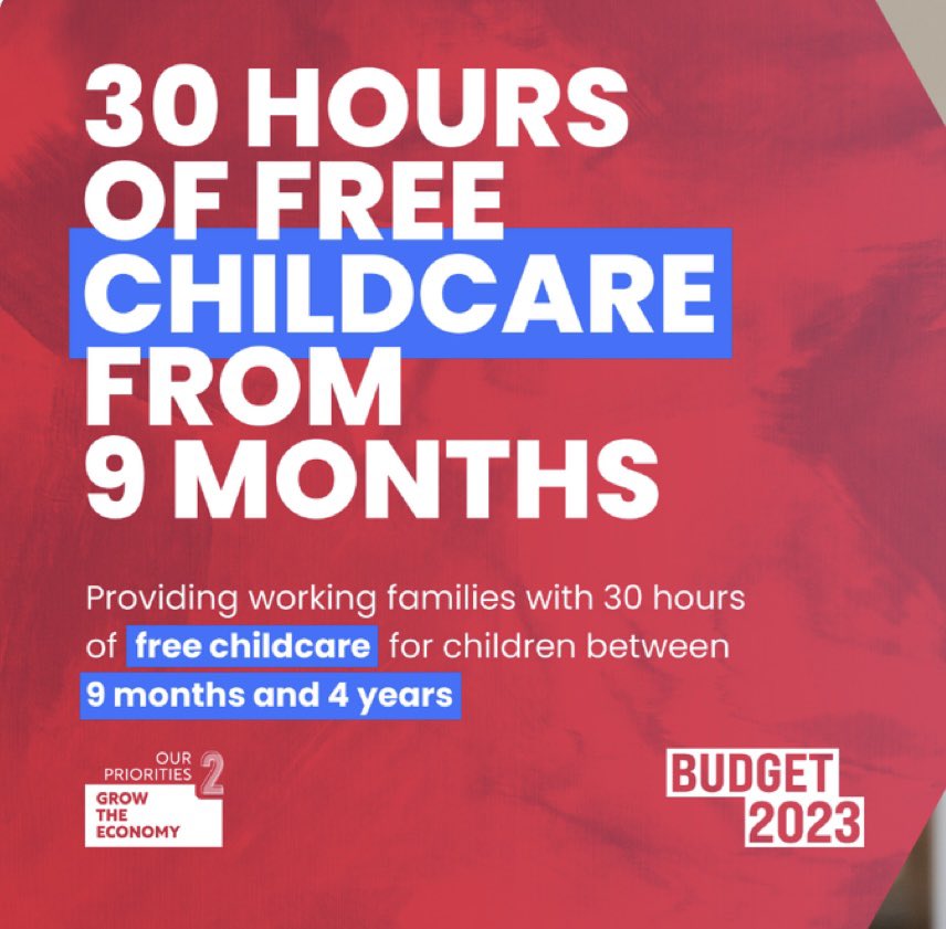 Stuart Andrew on Twitter the new childcare package to support eligible working parents