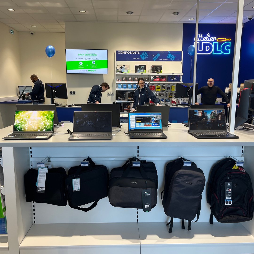 LDLC's tweet image. 🆕 Il s&apos;agit de notre magasin à Angers Beaucouzé ! L&apos;équipe est en place pour vous recevoir.

RDV du lundi au samedi : 10h-19h

📍 2 avenue du Pin, 49070 Beaucouzé