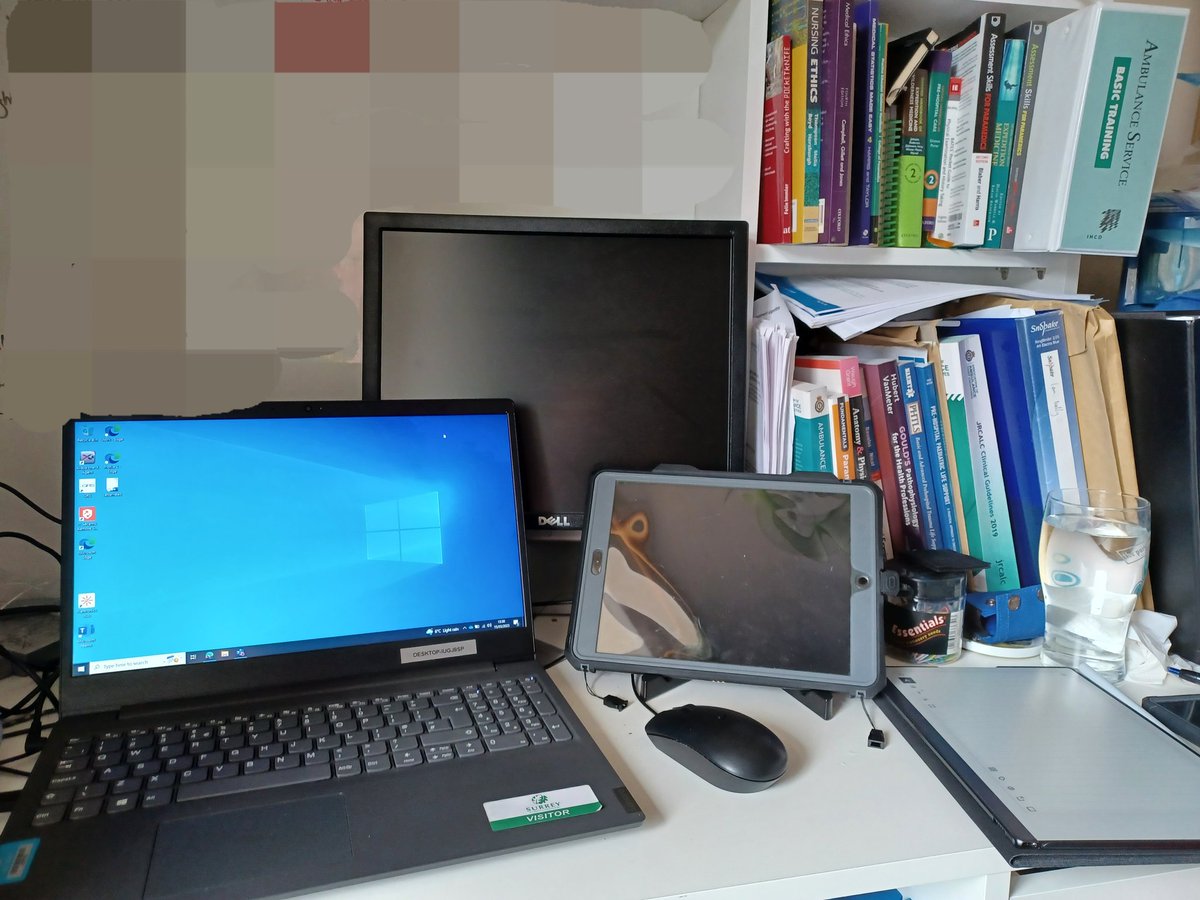 Getting rady to do some interviews for new #CFR team members this afternoon/evening. 
<a href="/Secamb_CRT/">Community Resilience</a> #technology #remarkable2 #iPad #Teams