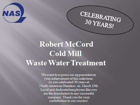 Congratulations on 30 Years!!