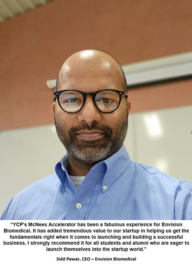 Meet Sidd Pawar, CEO of Envision Biomedical and one of the many amazing participants in this years McNees Accelerator program.
#Entrepreneurship #innovation