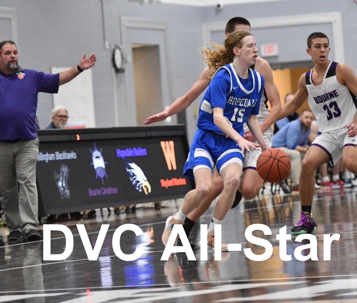 hopedalehoops's tweet photo. Congratulations to DVC all-stars Cody Dicken, Patrick Madden and league MVP Andrew Deppe.  Well deserved.  @HopedaleSports @hopedalejshs https://t.co/GT9jHcXfBQ