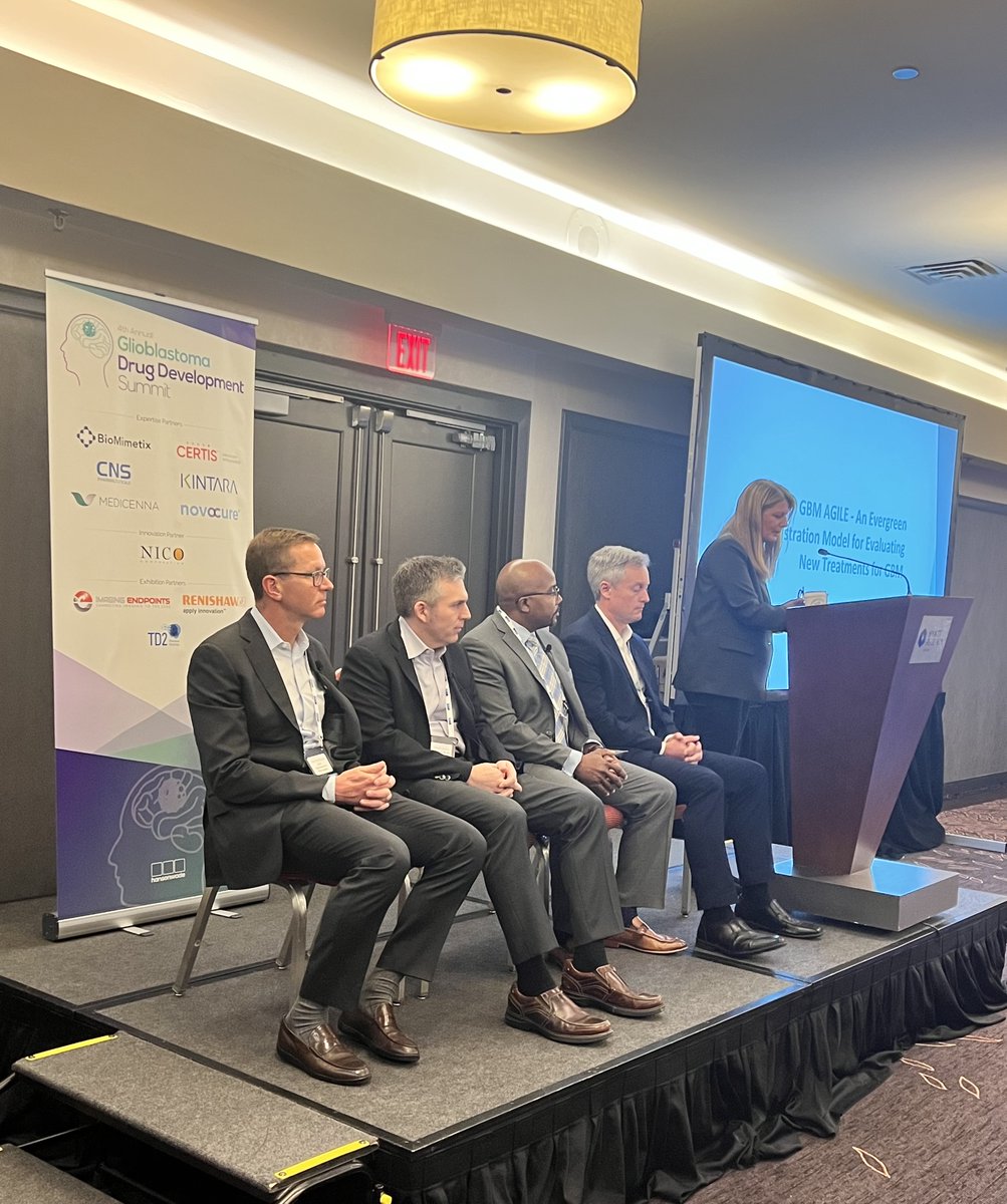 GCAResearch's tweet photo. .@meredith_buxton presenting at @GBMSummit during the #GBMAGILE panel discussion with @J_deGrootMD, @NBTStweets CEO @dfarons, GCAR CBO Robert Murray, and @KaziaTx CEO James Garner https://t.co/kJGBjRrt4k