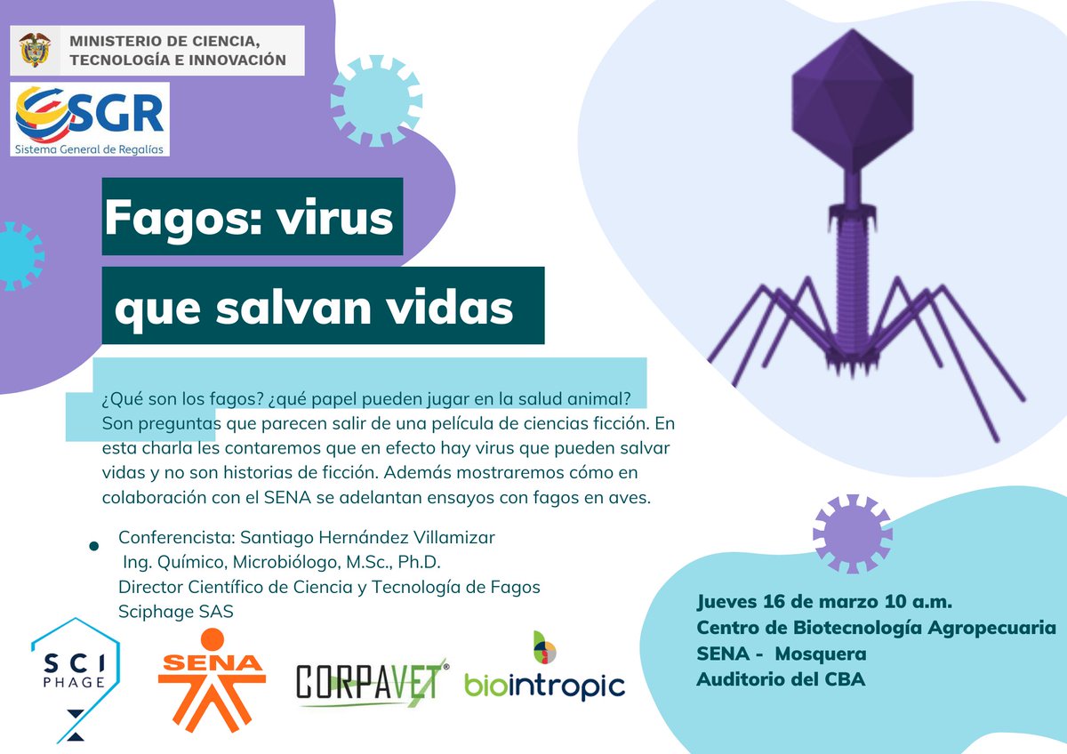 Los esperamos!!
#biotechnology #health #avian #Salmonella #pathollogy #OneHealth