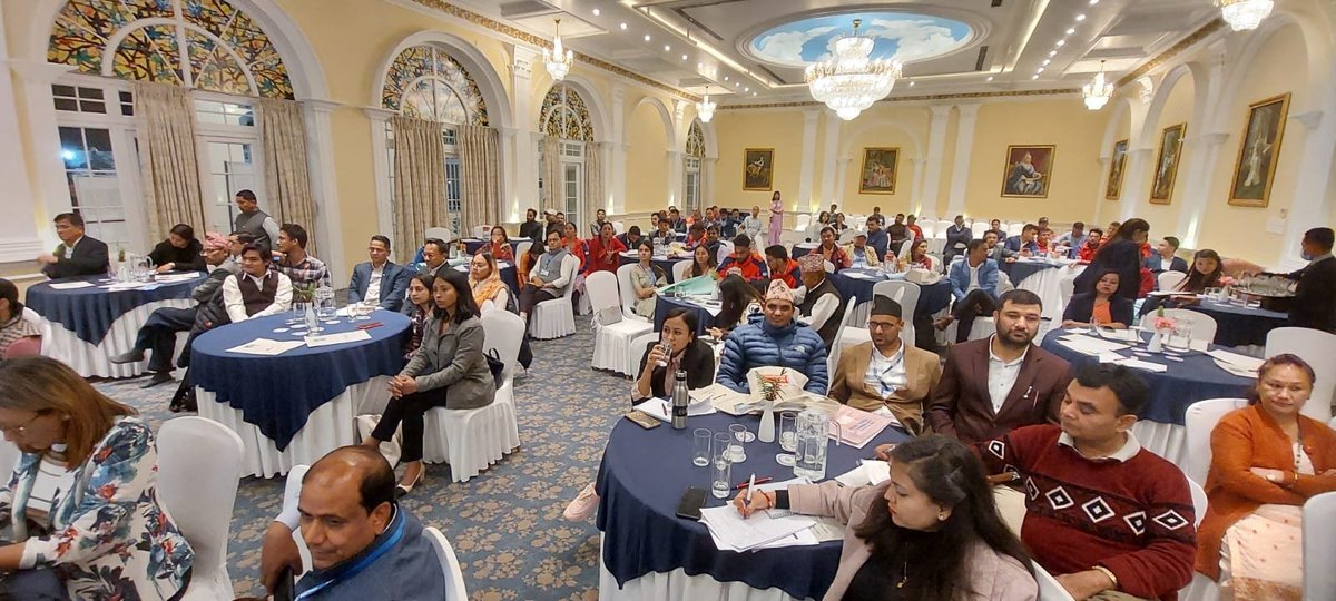 BiratNepal's tweet photo. #EpidemicIntelligence consortium project has significantly accelerated the genomics capacity for infectious diseases in Nepal. Thanks to all our fabulous partners and participants!
@FCDOGovUK @wellcometrust @mohpnep @smadixit @OUCRU_Programme #NHRC @LSTMnews #CMDN https://t.co/vmakMiC2Kz