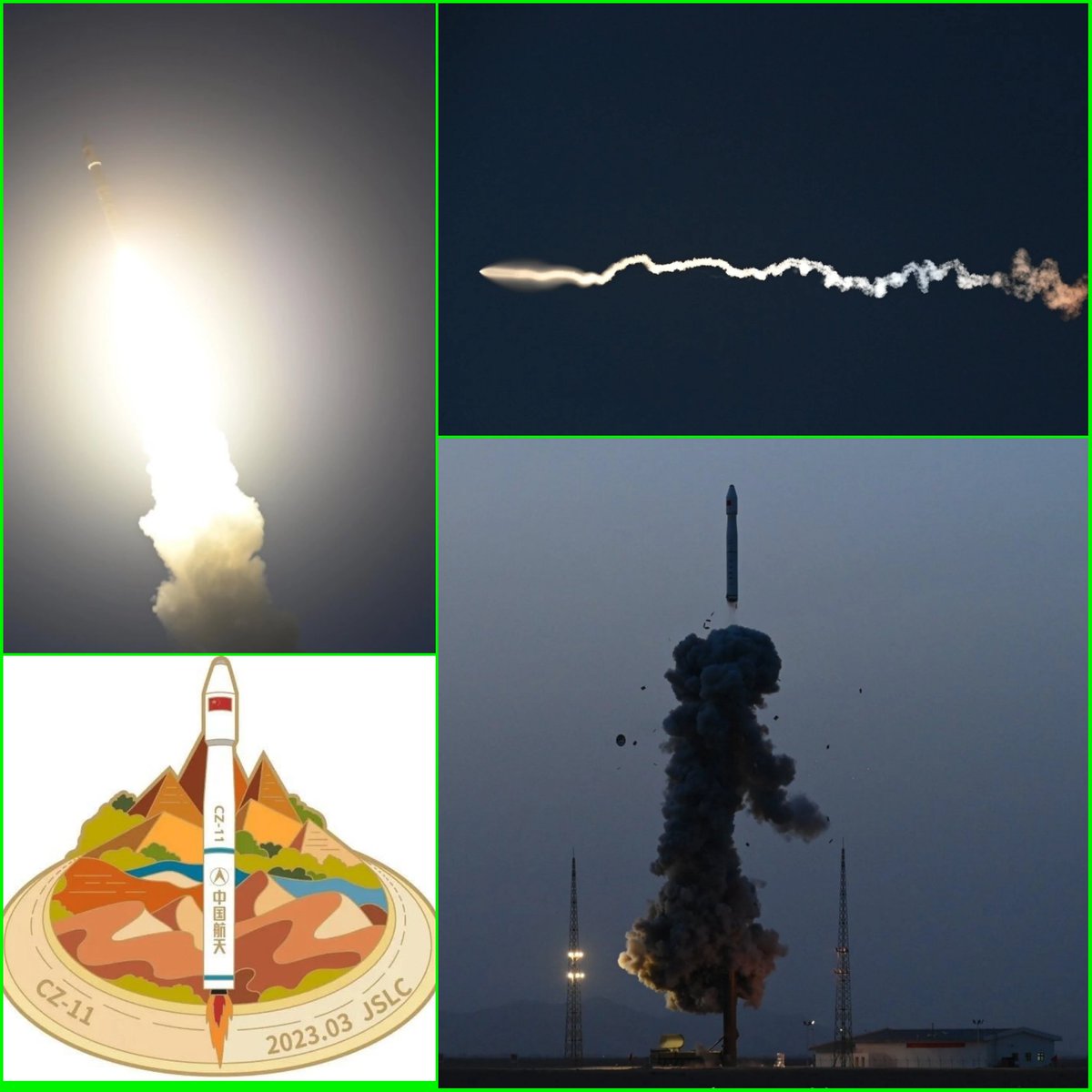 nkknspace's tweet image. OL#6393🚀
Orbital launch no. 37 of 2023 🇨🇳#10🚀
On March 15, at 19:41 Beijing time (11:41 UTC), the #LongMarch11 solid-propellant 🚀 with the Shiyan-19 satellite was launched from #JSLC.

&quot;Shiyan-19 was built by the Shanghai AST. for the purpose of Remote sensing.