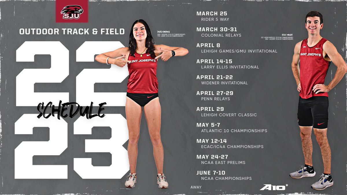 Mark those calendars Hawk fans,spring track has sprung! 🌷🌷

#THWND