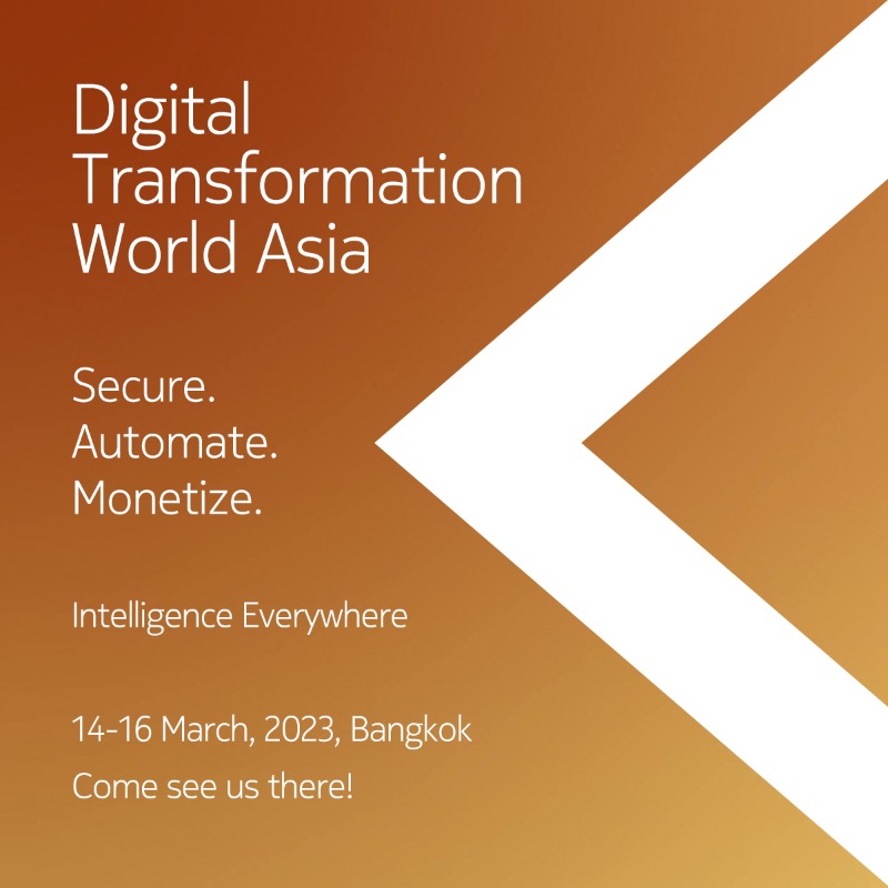nokianetworks's tweet photo. Join us at Digital Transformation World Asia 2023 and explore how #IntentBasedNetworks, #SaaS, and #AutonomousOperations can revolutionize customer service and make customer experiences more meaningful. 

https://t.co/vH1Z46SyLp