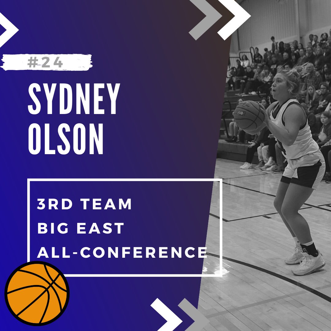 Congratulations to Sydney Olson on being named 3rd Team All-Conference!