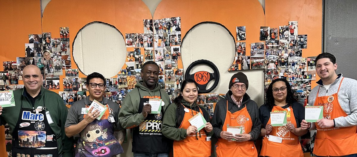 What Makes me Unique I am blessed to be  in my Role as the front End Supervisor at 1961 and I love my Home Depot Family.