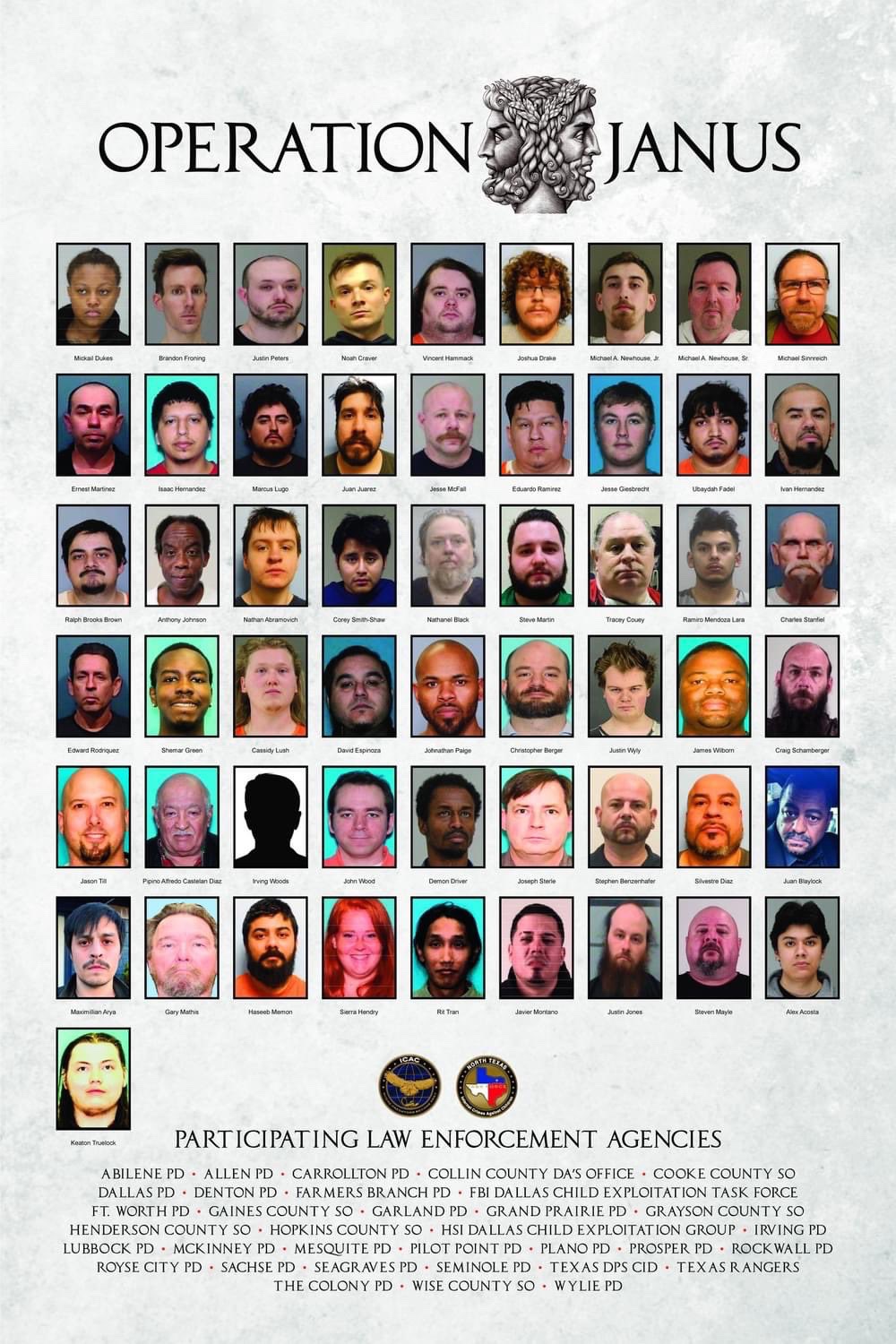 🇨🇦CoffeyTimeNews🇨🇦 على X: Remember last month when the FBI rescued 28  children and arrested 59 people in operation Janus, a massive child porn  sting? Among those arrested were firefighters, paramedics, teachers and