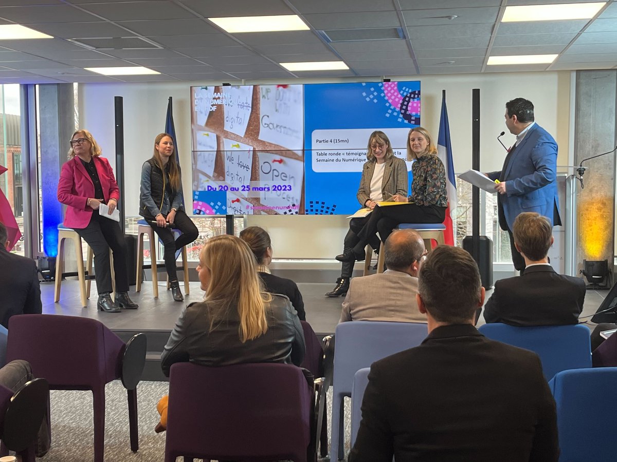[RETOUR SUR…] 

🔁 Retour sur la Conférence de presse du 14 mars qui s’est déroulée au French Tech Central pour annoncer la Semaine du Numérique en HDF édition 2023 !