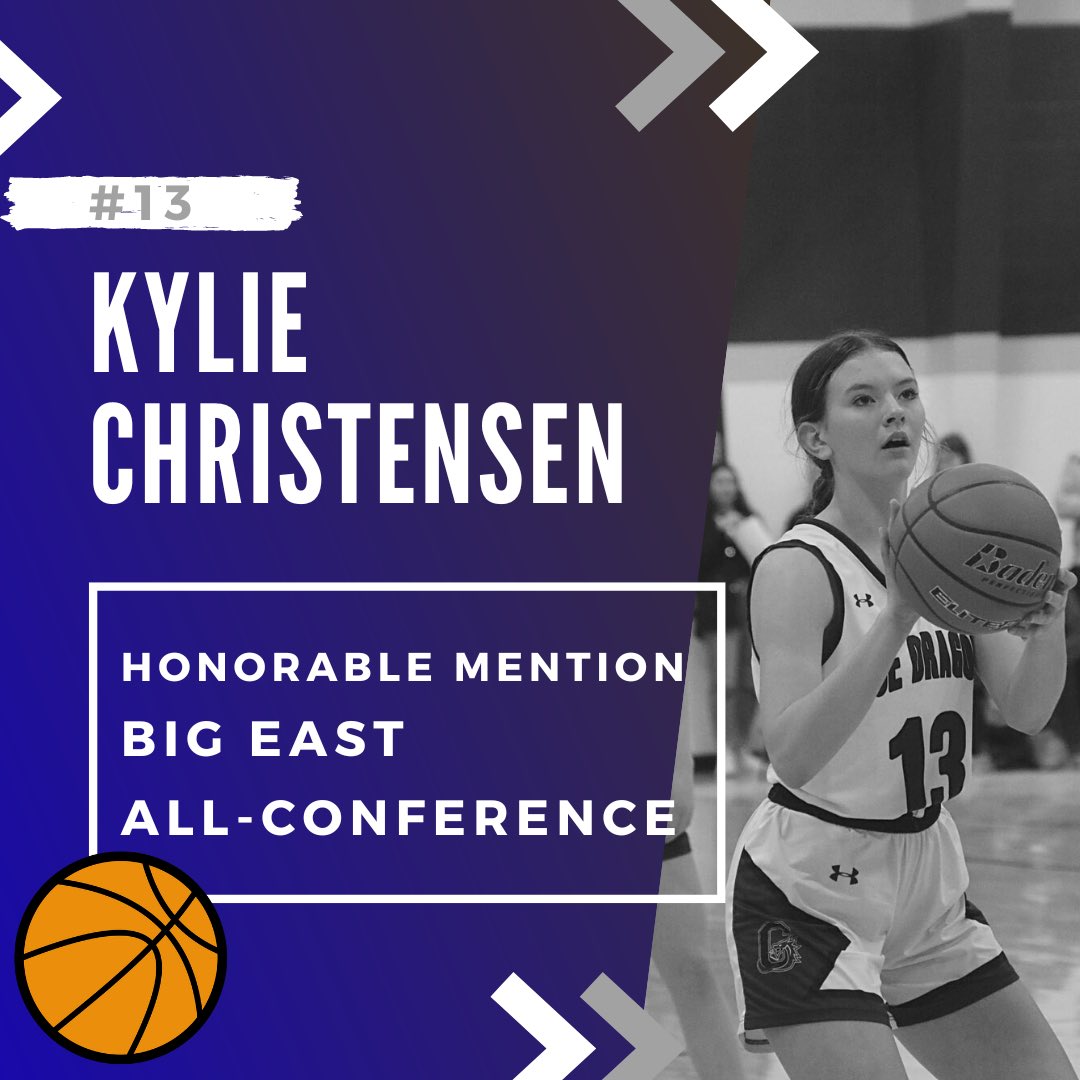 Congratulations to Kylie Christensen on being named All-Conference Honorable Mention!