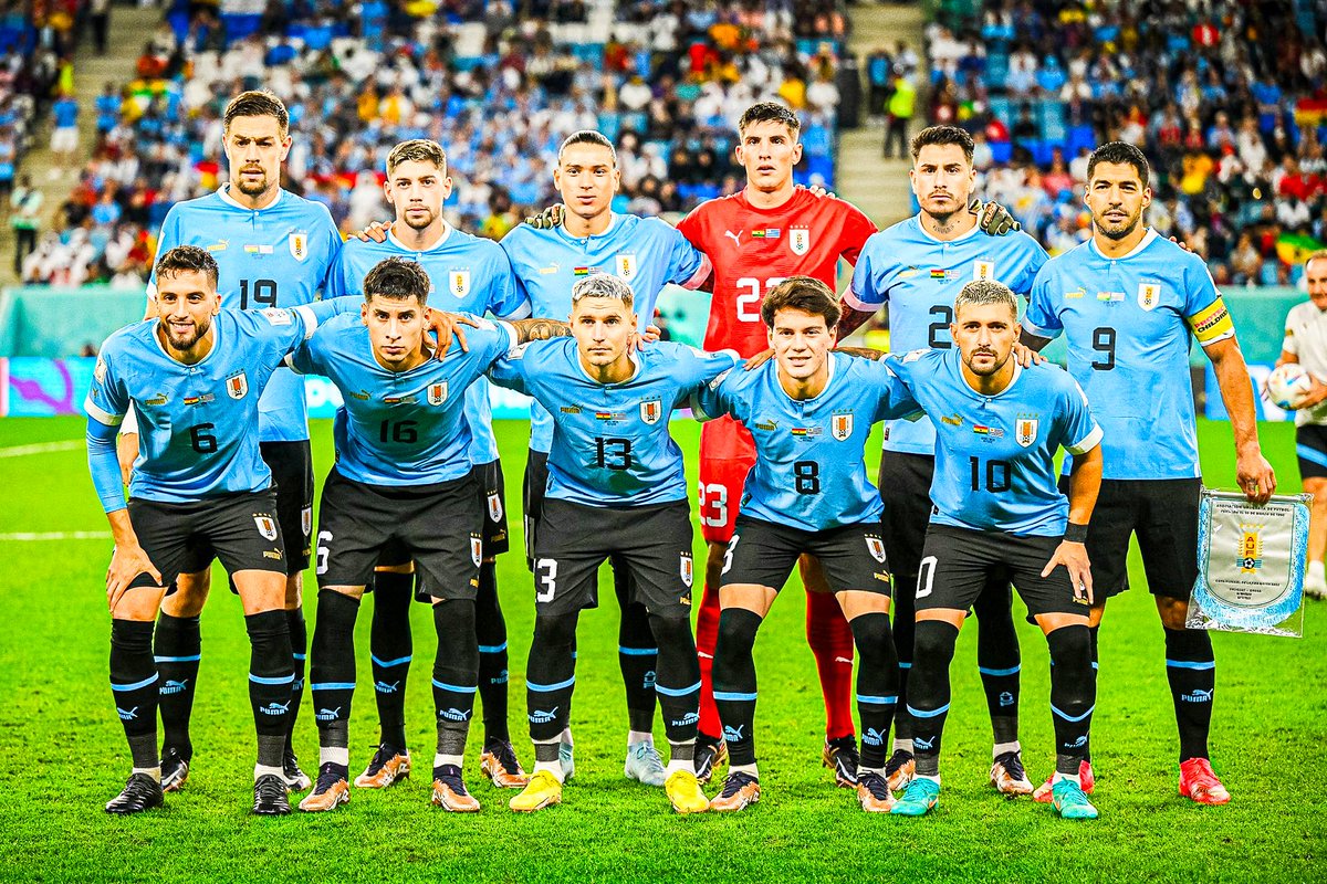 🗓️ CONFIRMADO el calendario de Uruguay para las eliminatorias:

🇺🇾 - 🇨🇱
🇪🇨 - 🇺🇾
🇨🇴 - 🇺🇾
🇺🇾 - 🇧🇷
🇦🇷 - 🇺🇾
🇺🇾 - 🇧🇴
🇺🇾 - 🇵🇾
🇻🇪 - 🇺🇾
🇵🇪 - 🇺🇾
🇺🇾 - 🇪🇨
🇺🇾 - 🇨🇴
🇧🇷 - 🇺🇾
🇺🇾 - 🇦🇷
🇧🇴 - 🇺🇾
🇵🇾 - 🇺🇾
🇺🇾 - 🇻🇪
🇺🇾 - 🇵🇪
🇨🇱 - 🇺🇾

Mismo orden de las últimas eliminatorias. Arranca en septiembre.