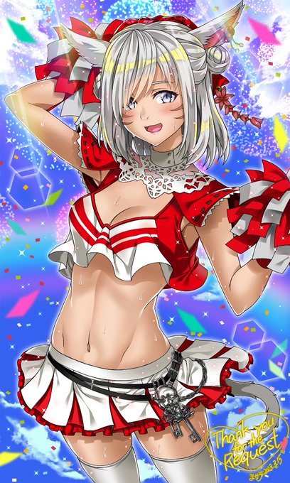 Skebにてご依頼主さまの娘さん描かせて頂きました😊リクエスト誠にありがとうございました!
Thank you for your request! 