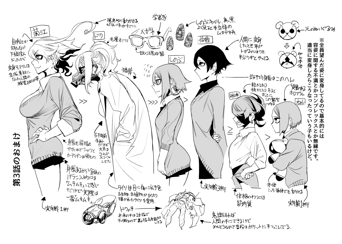 まとめ本に入ってるおまけ 