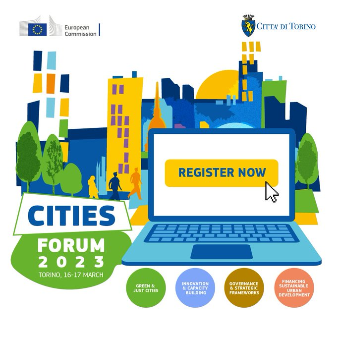 Morgen beginnt das #CitiesForum in Turin. Sie können nicht persönlich dabei sein? Sehen Sie sich den 💻 #livestream der Veranstaltung an!

Wählen Sie hier Ihre  Highlights aus der Webstreaming-Agenda aus! Den Livestream finden Sie hier 👉 bit.ly/3H8GBaQ