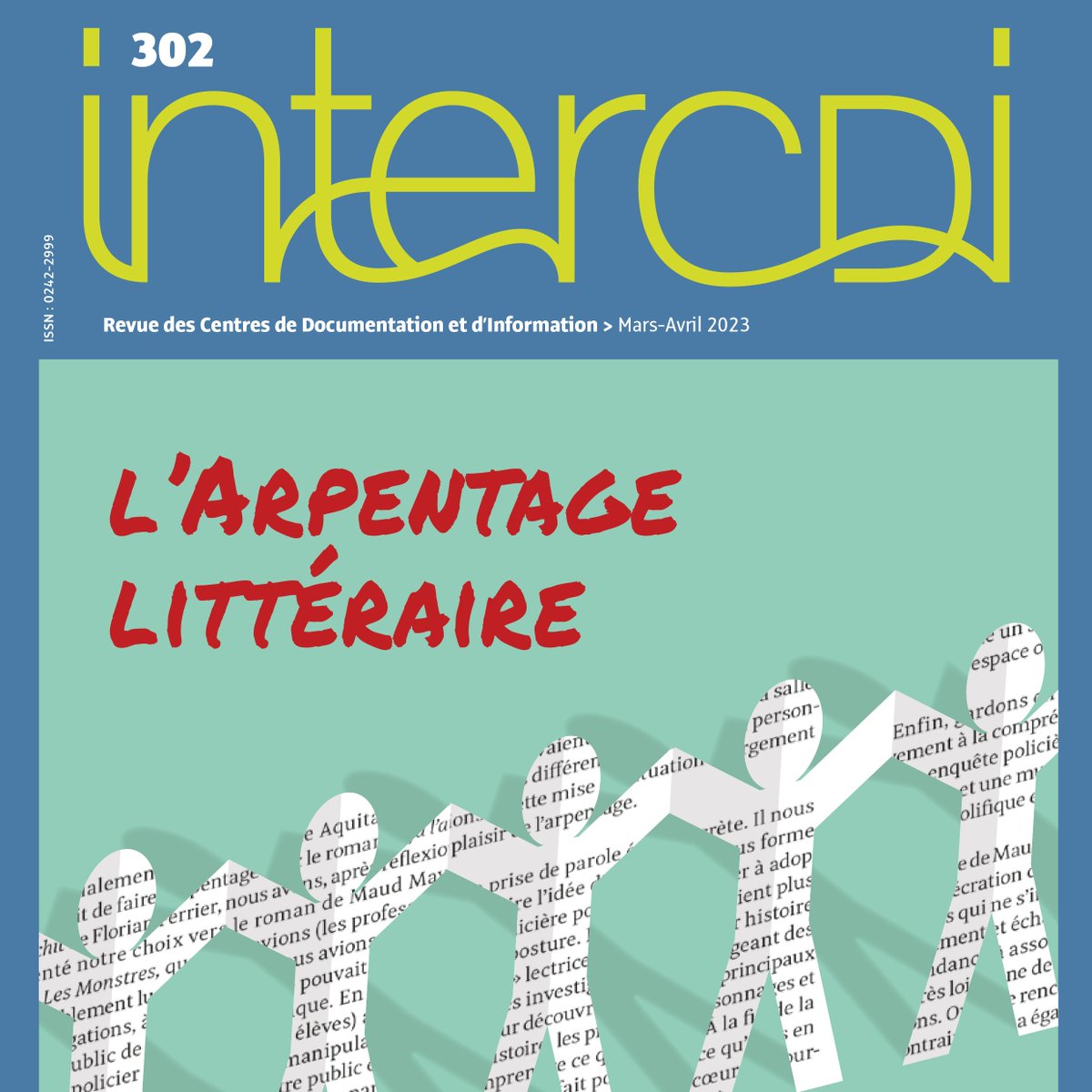 Le numéro 302 et son éditorial, Merci Annette : intercdi.org/merci-annette/