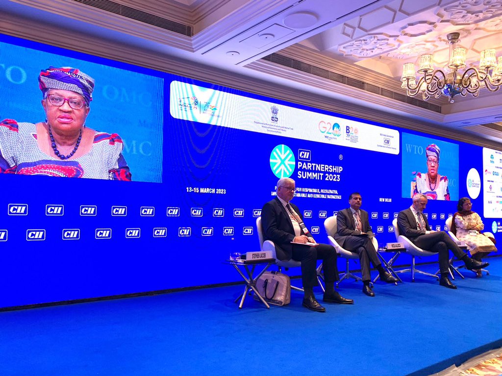Stephen Jacobi (@stephenjacobi) on Twitter photo E joyed speaking today to the <a href="/FollowCII/">Confederation of Indian Industry</a> #PartnershipSummit2023 on the future of multilateralism. Focused my remarks on the #WTO. Text follows. <a href="/NZinIndia/">NZ in India</a> <a href="/IndiainNZ/">India in New Zealand</a> <a href="/inzbc/">India New Zealand Business Council - INZBC</a> <a href="/TradeWorksNZ/">Trade Works</a> E joyed speaking today to the <a href="/FollowCII/">Confederation of Indian Industry</a> #PartnershipSummit2023 on the future of multilateralism. Focused my remarks on the #WTO. Text follows. <a href="/NZinIndia/">NZ in India</a> <a href="/IndiainNZ/">India in New Zealand</a> <a href="/inzbc/">India New Zealand Business Council - INZBC</a> <a href="/TradeWorksNZ/">Trade Works</a>