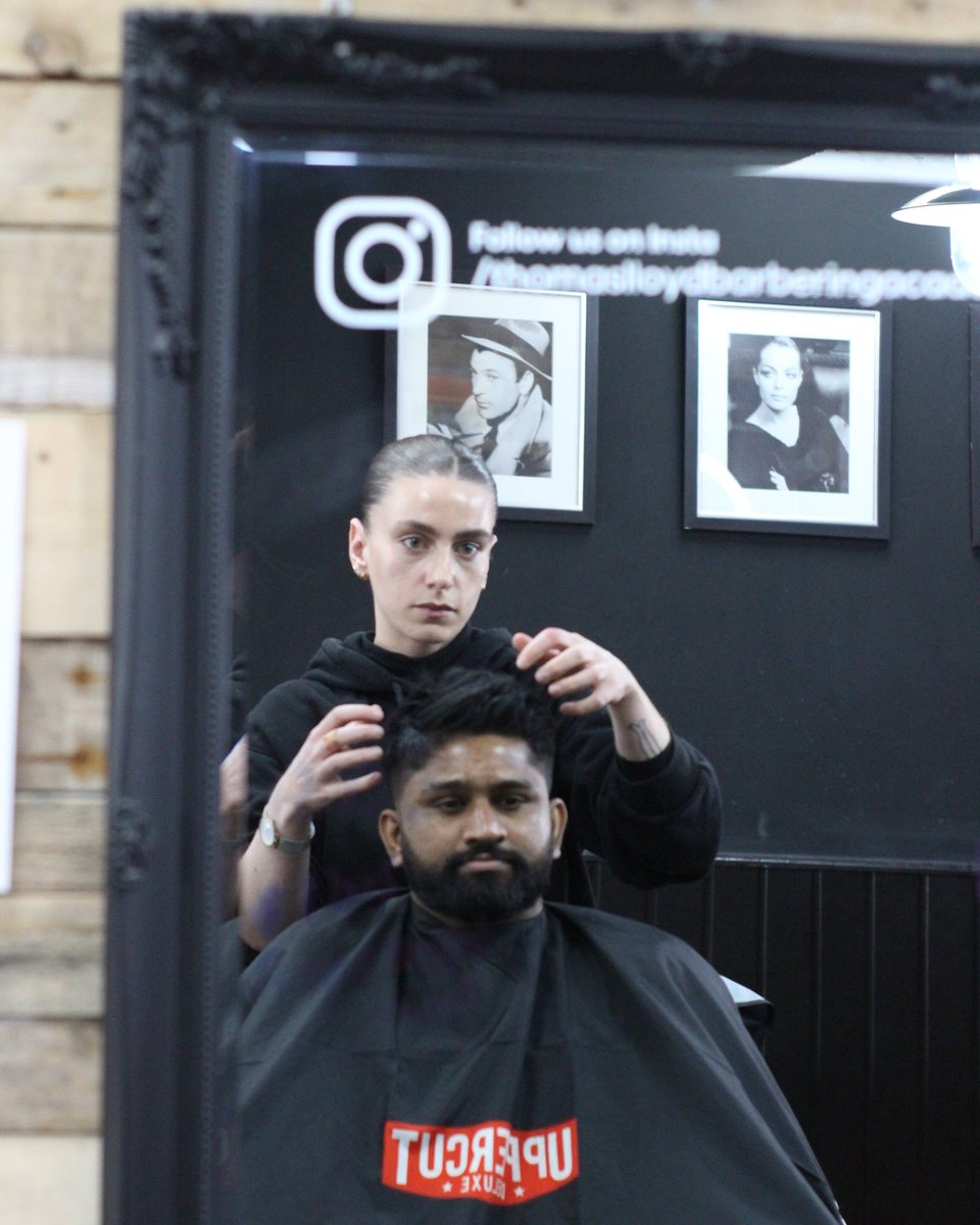 Wednesday let's go!!
Attention to detail is Key when delivering such a service as barbering.

We have 2 spaces left on our May 2023 NVQ level 2 diploma course.

Drop us a DM to find out more info.

 #Barber #Barberacademy
 #Barberschool  
<a href="/gammaplusuk/">gammaplusuk</a>