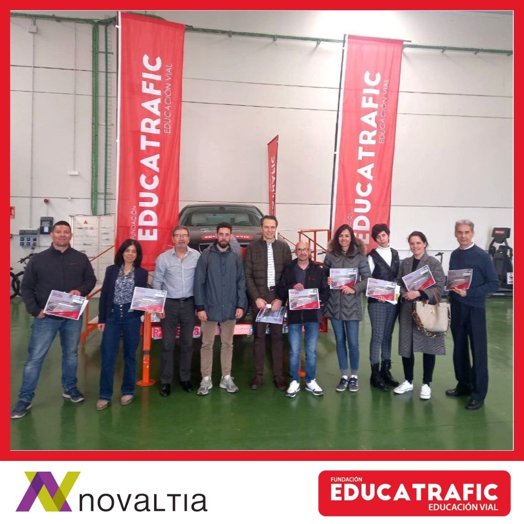 La semana pasada,  <a href="/Novaltia/">Novaltia</a> realizó con nosotros el curso de conducción segura.
Otra empresa que apuesta por la seguridad👏👏
#EstoEsVivir