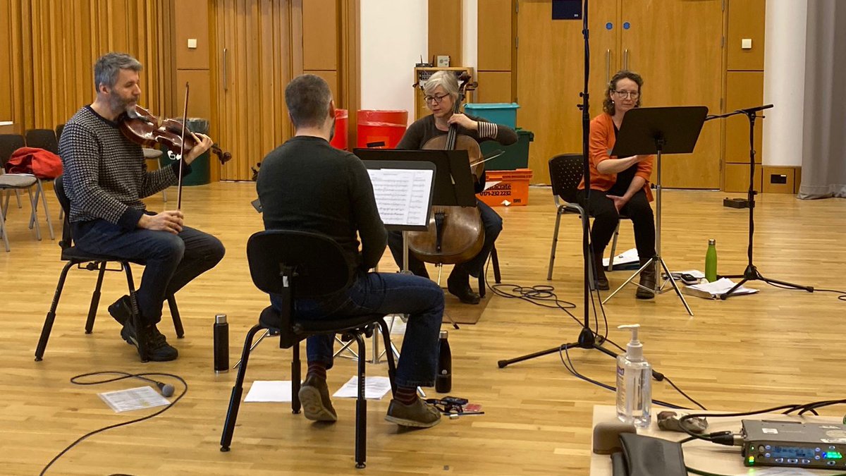 This week BBC NOW musicians are working closely with @YDyfed and their composer in residence, Lynne Plowman @PlowmanMusic, to workshop and record compositions written by students across Carmarthenshire, Pembrokeshire, and Ceredigion🤩