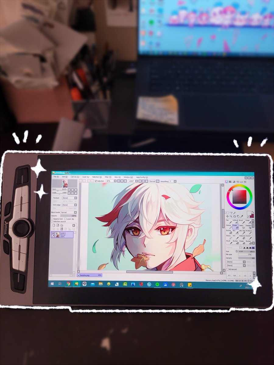 Artisul #SP1603 15.6 Inch Digital Drawing Display 90% NTSC Color Gamut 🤩

‍‍🥳Artist:<a href="/Rinspirit_art/">[17’s Joanna]🍀🇨🇦</a> 
😍Gear:#artisulsp1603
🔗Official link:artisul.com/PenDisplay/SP1…

#artisul #artisulglobal #artisoul #illustration  #digitalart #originalcharacter #artisulsp1603 #artissoul #animeart