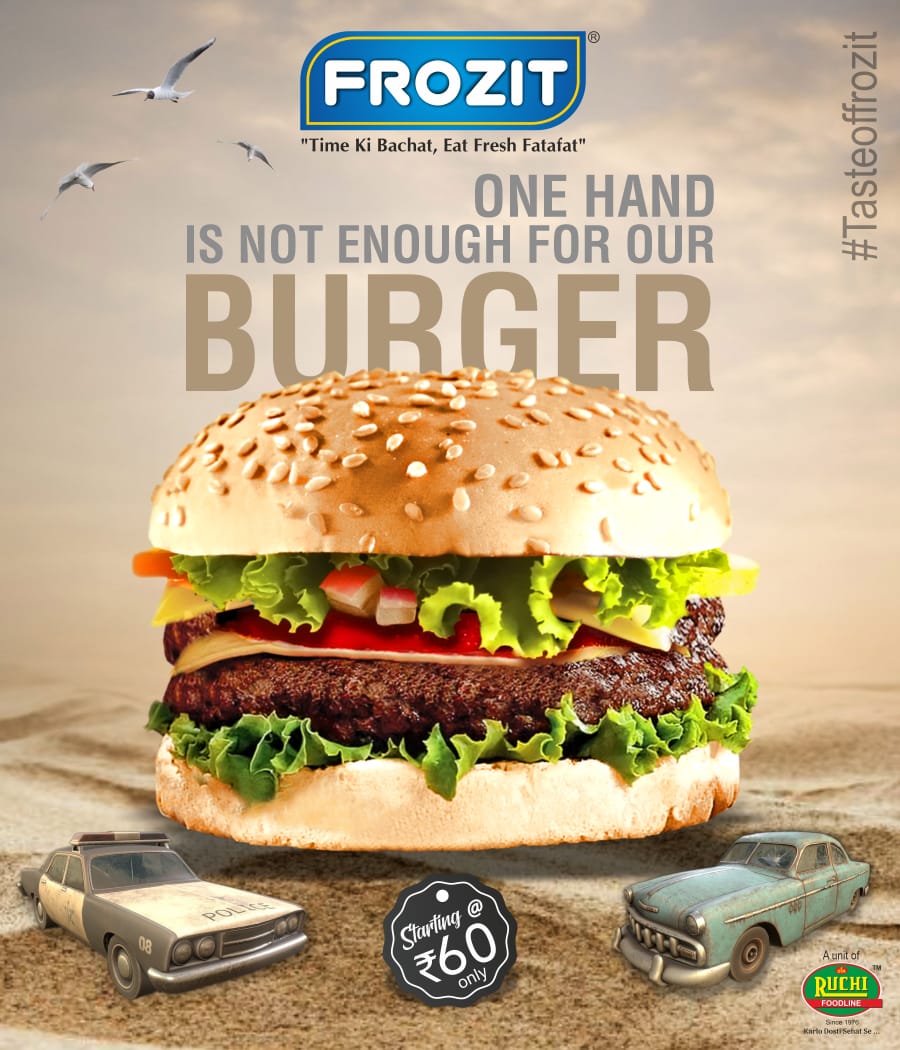 frozit_india's tweet photo. Experience burst of flavors with our Frozit Burger. 

Filled with a mix of veggies, making it a perfectly wholesome and fulfilling snack option. Try it now!

#Frozit #RuchiFoodline #Burger #ReadyToEat #Tastyfood #Delicious #OrderNow https://t.co/a1Ky8dwlvm