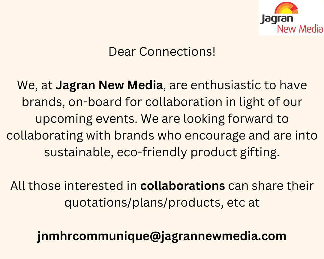 Looking for brand collaborations that are sustainable &amp; eco-friendly. 

<a href="/bharatgupta76/">Bharat Gupta</a> <a href="/rajeshu/">Rajesh Upadhyay</a> <a href="/NehaVerma134/">Neha Verma Ghosh</a> <a href="/meghamamgain/">Megha Mamgain</a> <a href="/GAllucinating/">Gaurav Arora</a> 

#brandcollaboration #sustainable #ecofriendly #gifting #products #collaboration