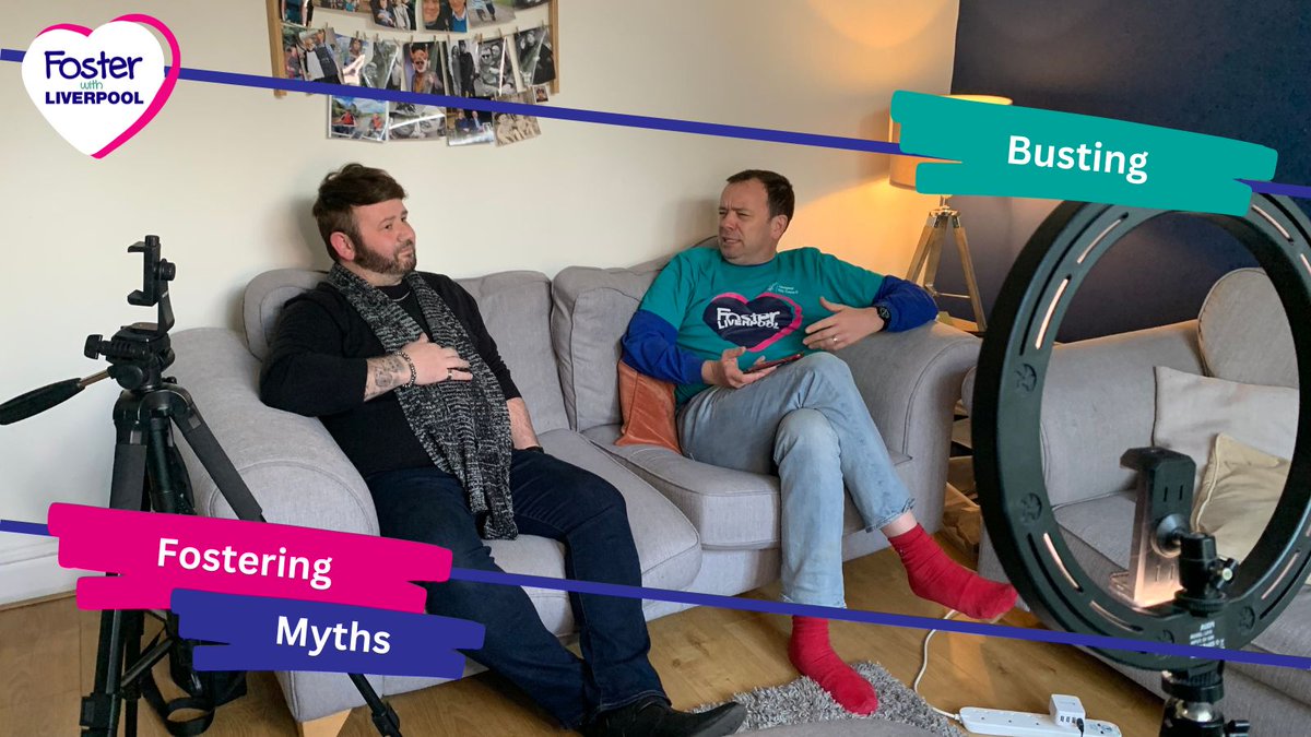lpoolfostering's tweet photo. During Myth Busting March Foster carers, David and Phil helped us bust some myths about fostering💭
They will be joining us tomorrow at our Information Evening, 16th March at the @FireFitHub 6:00-7:30PM📝
Register Here - https://t.co/LPOYQaw6C1
#FosterAFuture #makeadifference https://t.co/gGCjIazO6I