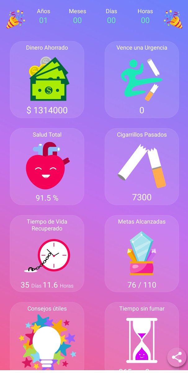 juankito's tweet photo. Un año sin fumar https://t.co/Zj8MQTW5zC