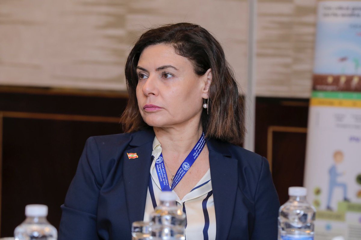 FAOinNENA_EN's tweet photo. Zinette Moussa, on the natural enemies of #Fall_ArmyWorm outcomes in #lebanon:
➡️Documented:
2️⃣0️⃣parasitoids &amp;
3️⃣6️⃣predators of which 2️⃣6️⃣species are a natural enemy on moth larvae

➡️ Recorded:
2️⃣new types of predators &amp; parasitoids

➡️Identified #FAW biocontrol types https://t.co/77hWi8zfxA